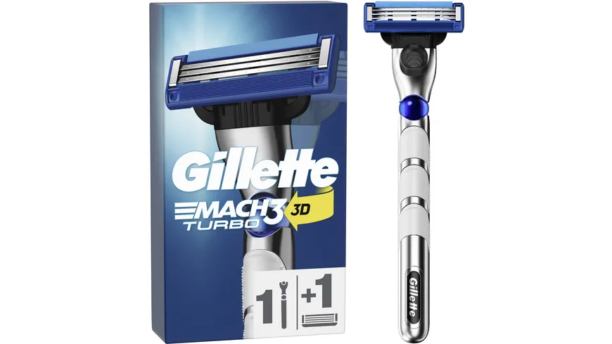 Gillette MACH3 Rasierer Turbo 3D