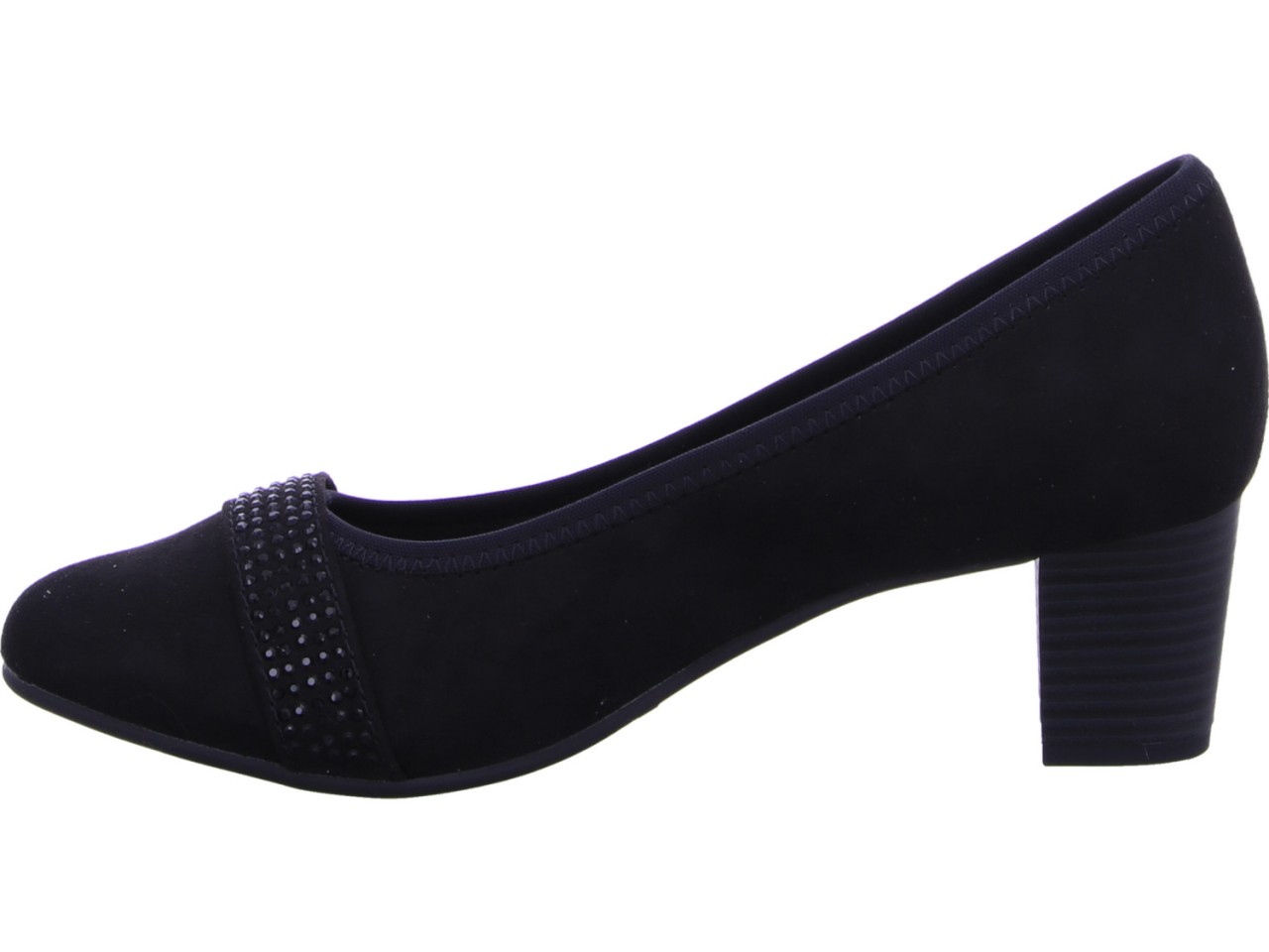 JANA Modische Pumps schwarz