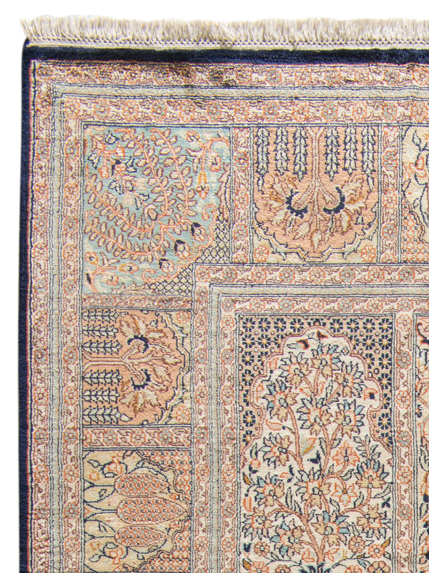 Kaschmir Seide 18/18 ca. 213 x 309 cm, Unikat / Einzelstück