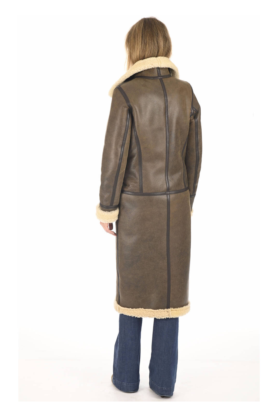 La Canadienne Manteaux Longs Femme couleur marron