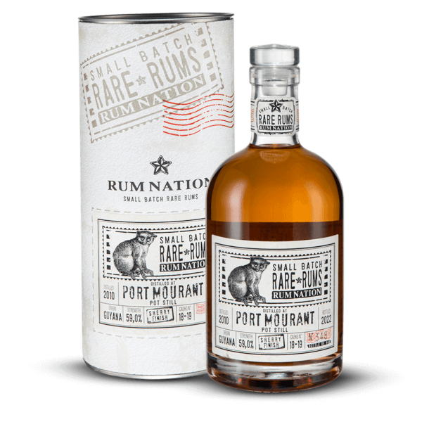 Rum Nation 2010 Port Mourant Sherry Finish 59%