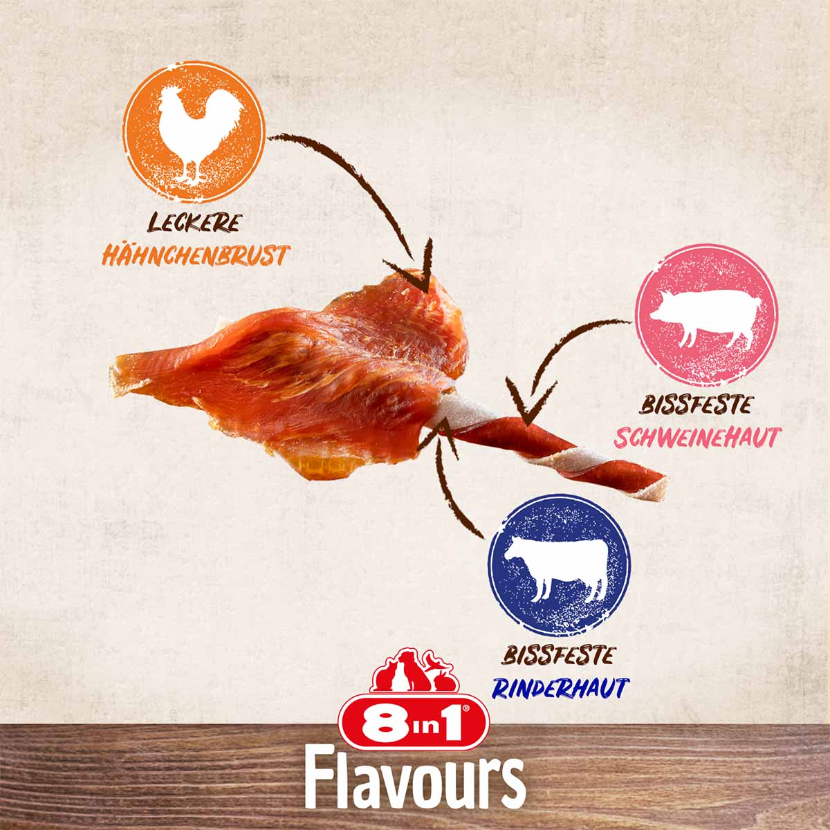 8in1 Triple Flavour Wings günstig kaufen bei ZooRoyal