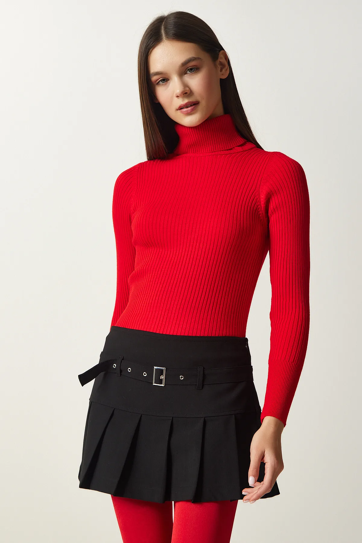 Happiness İstanbul  Pullover - Rot - Regular Fit