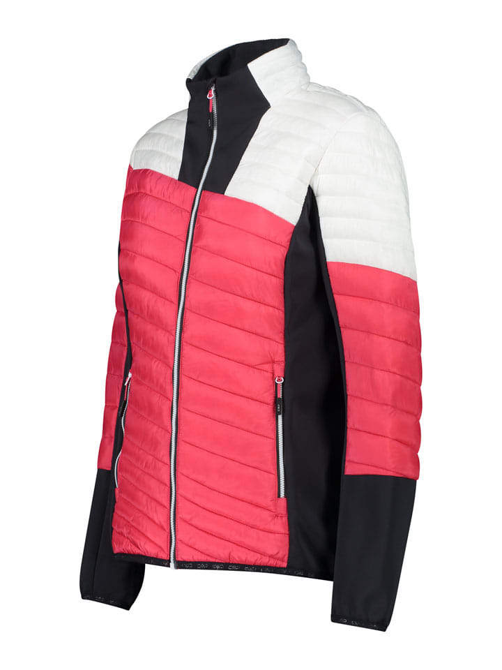 CMP Hybridjacke in Pink/ Weiß/ Schwarz günstig kaufen