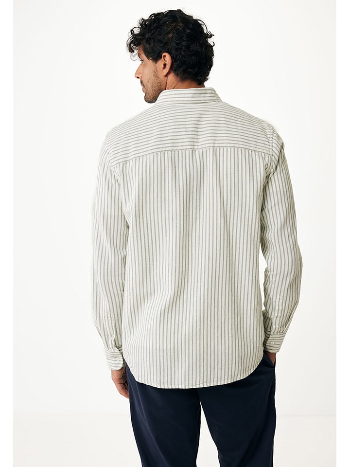 Mexx Hemd in Creme/ Khaki günstig kaufen