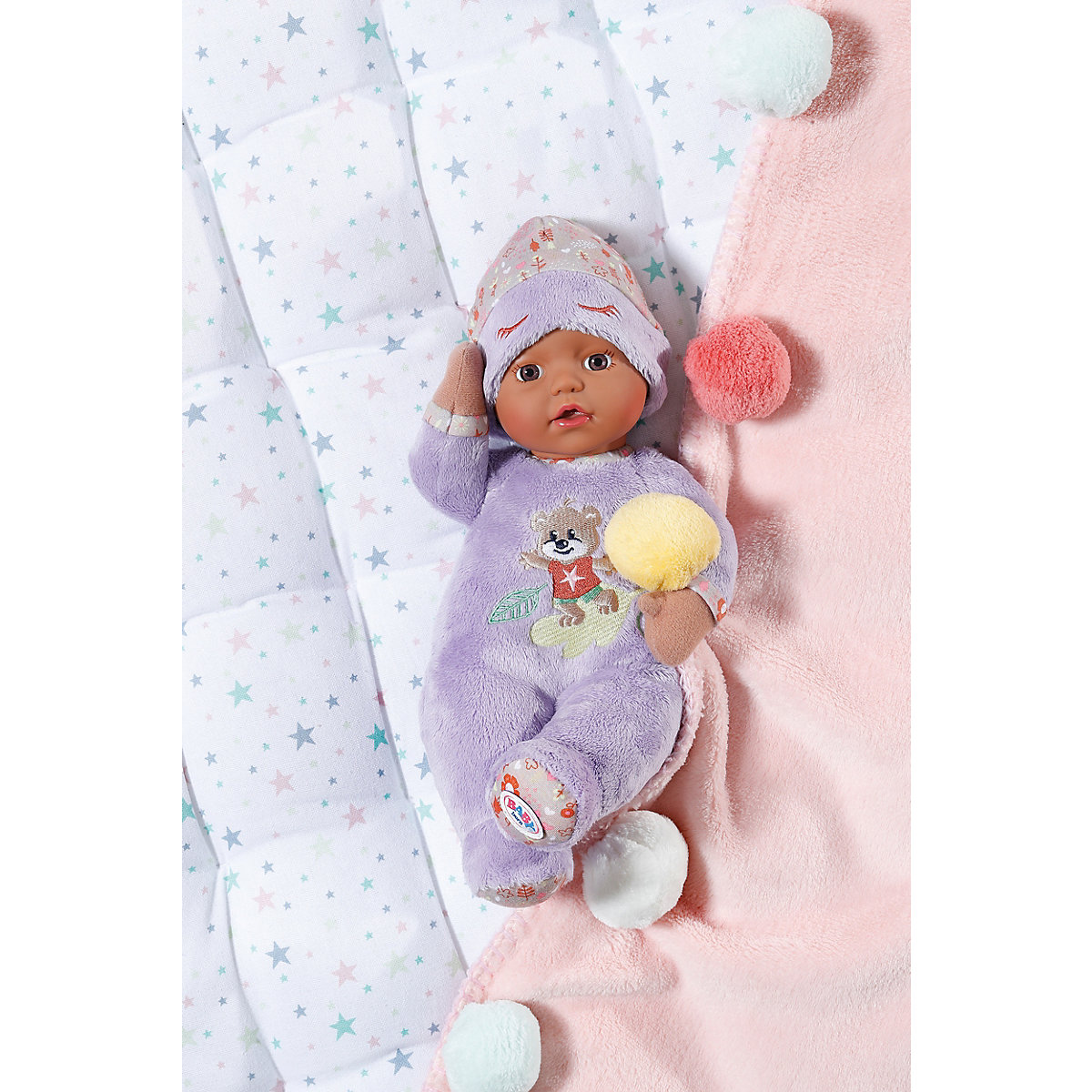 BABY born® Sleepy for babies purple 30cm