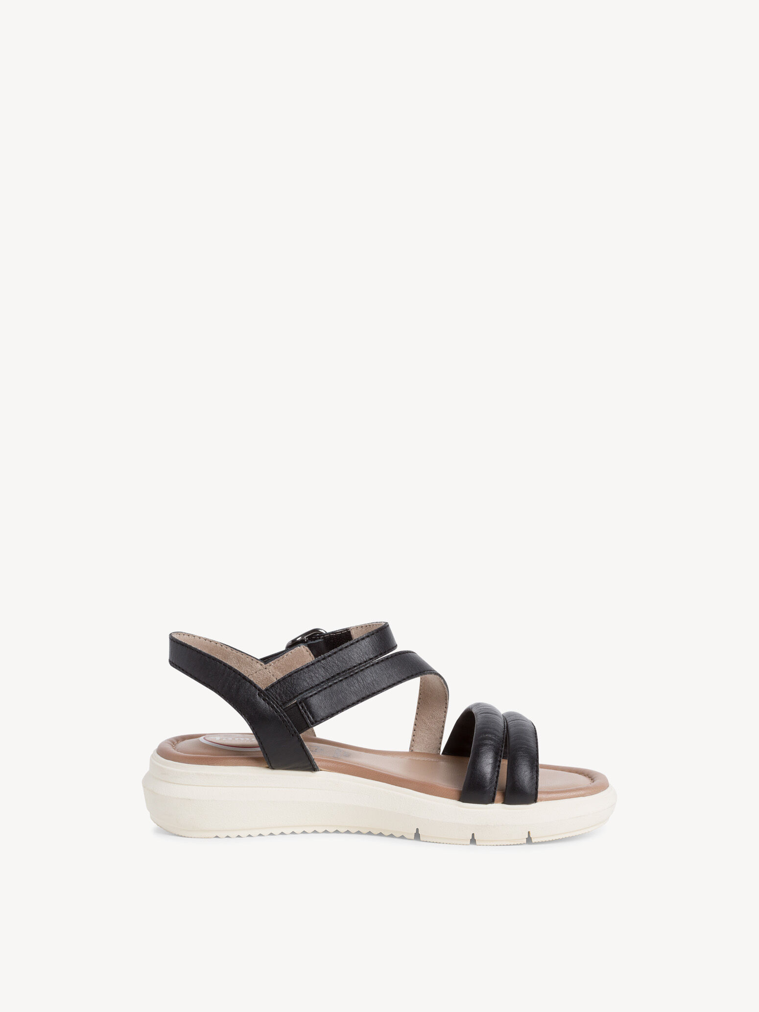Sandale en cuir - noir