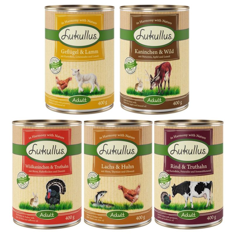 Sparpaket Lukullus Naturkost 24 x 400 g