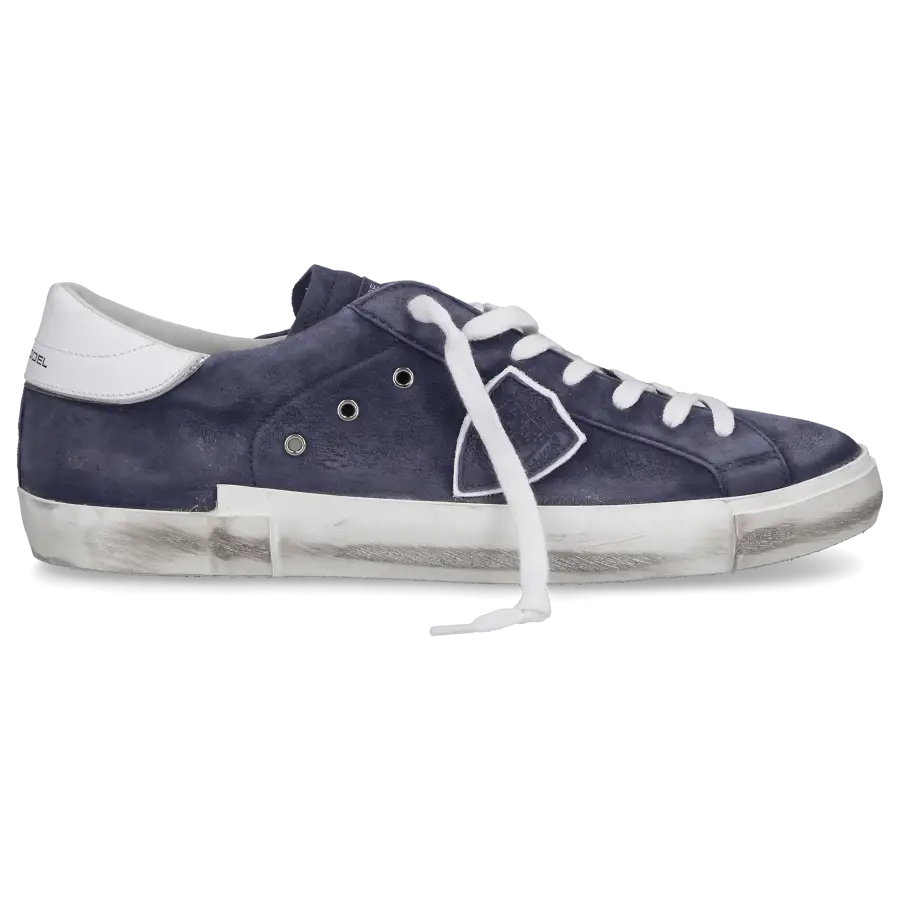 Philippe Model - Sneaker low PRSX Nubukleder - blau