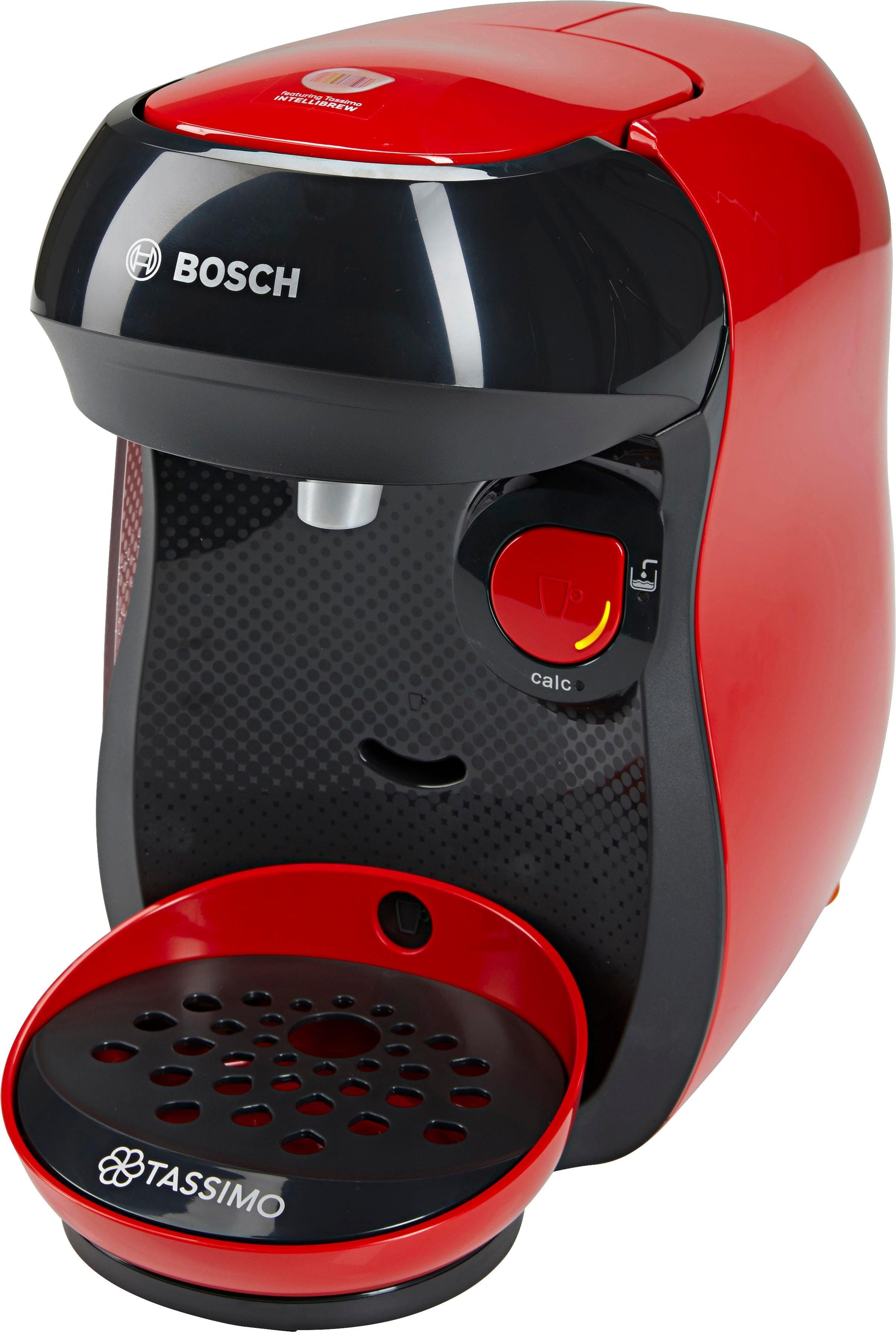 TASSIMO Kapselmaschine HAPPY TAS1003, 1400 W, vollautomatisch, geeignet für alle Tassen, platzsparend