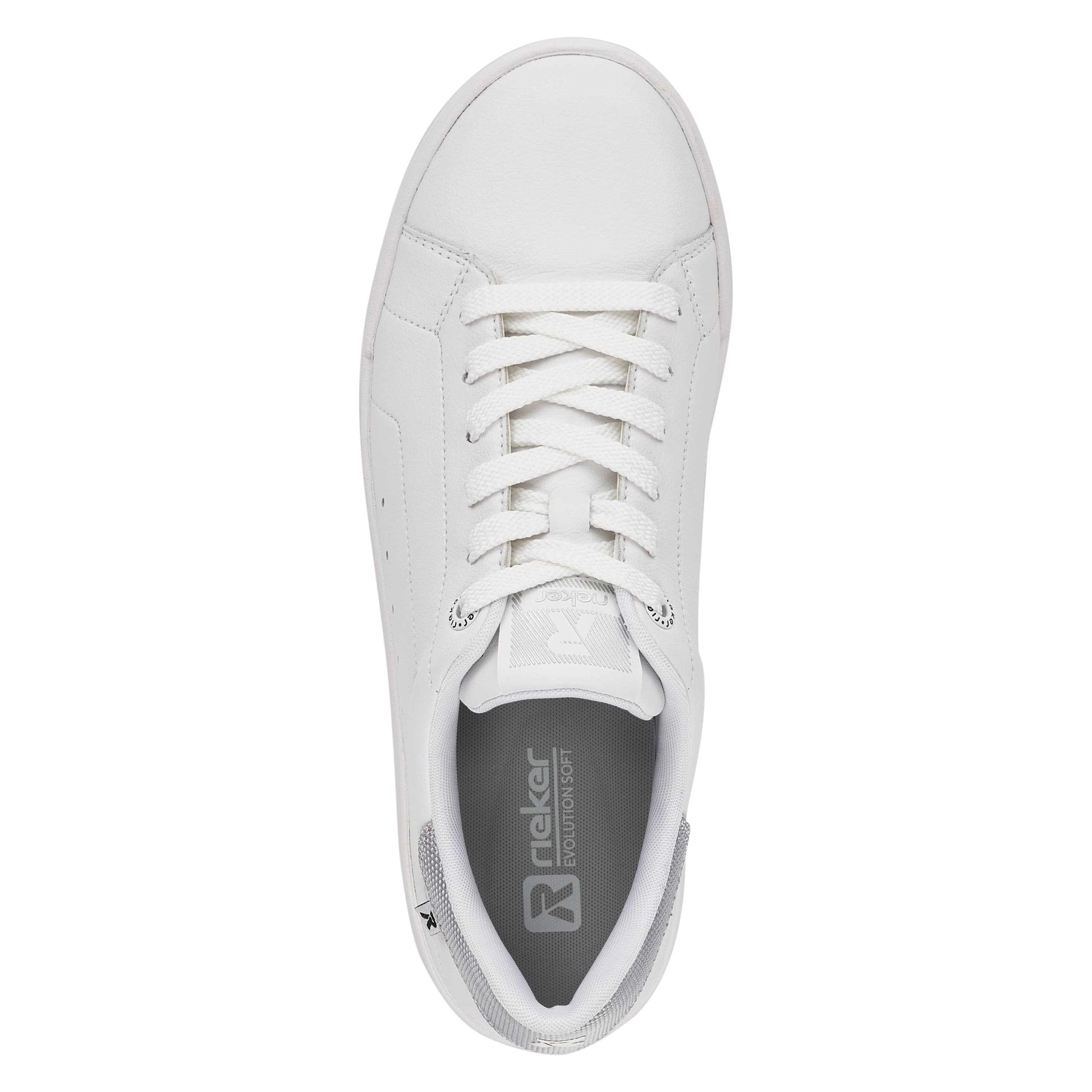 Rieker Damen Sneaker Low frost white