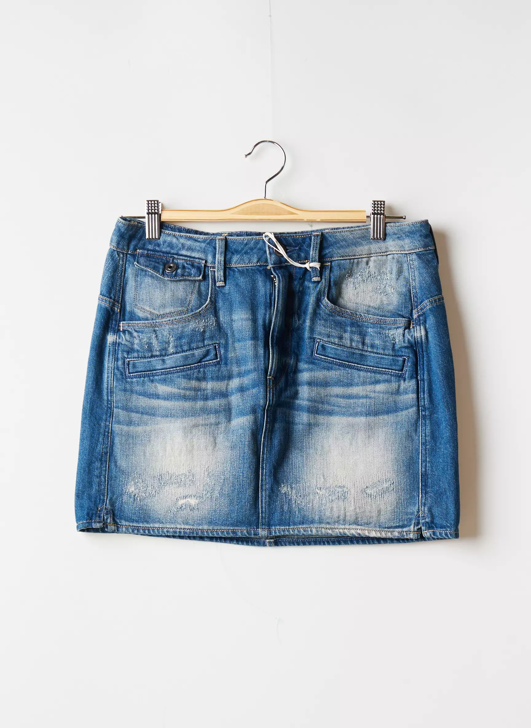 G Star Mini Jupe Femme couleur bleu