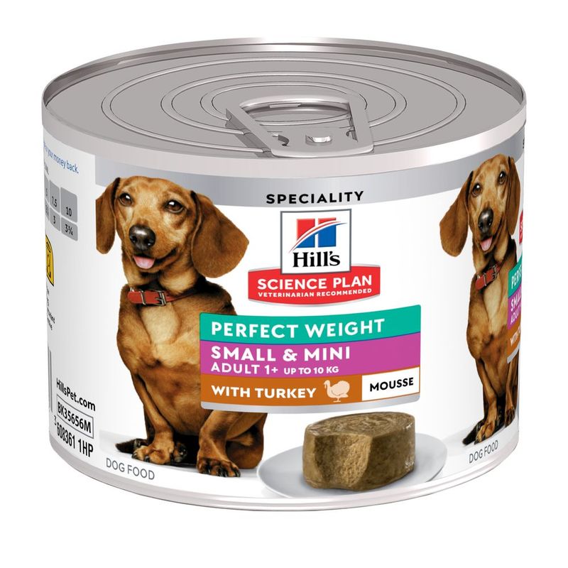 Hill's Science Plan Perfect Weight Adult Small & Mini Mousse