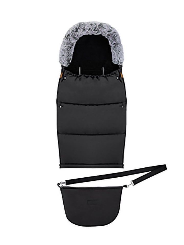 MoMi Thermo-Fußsack in Schwarz günstig kaufen onesize