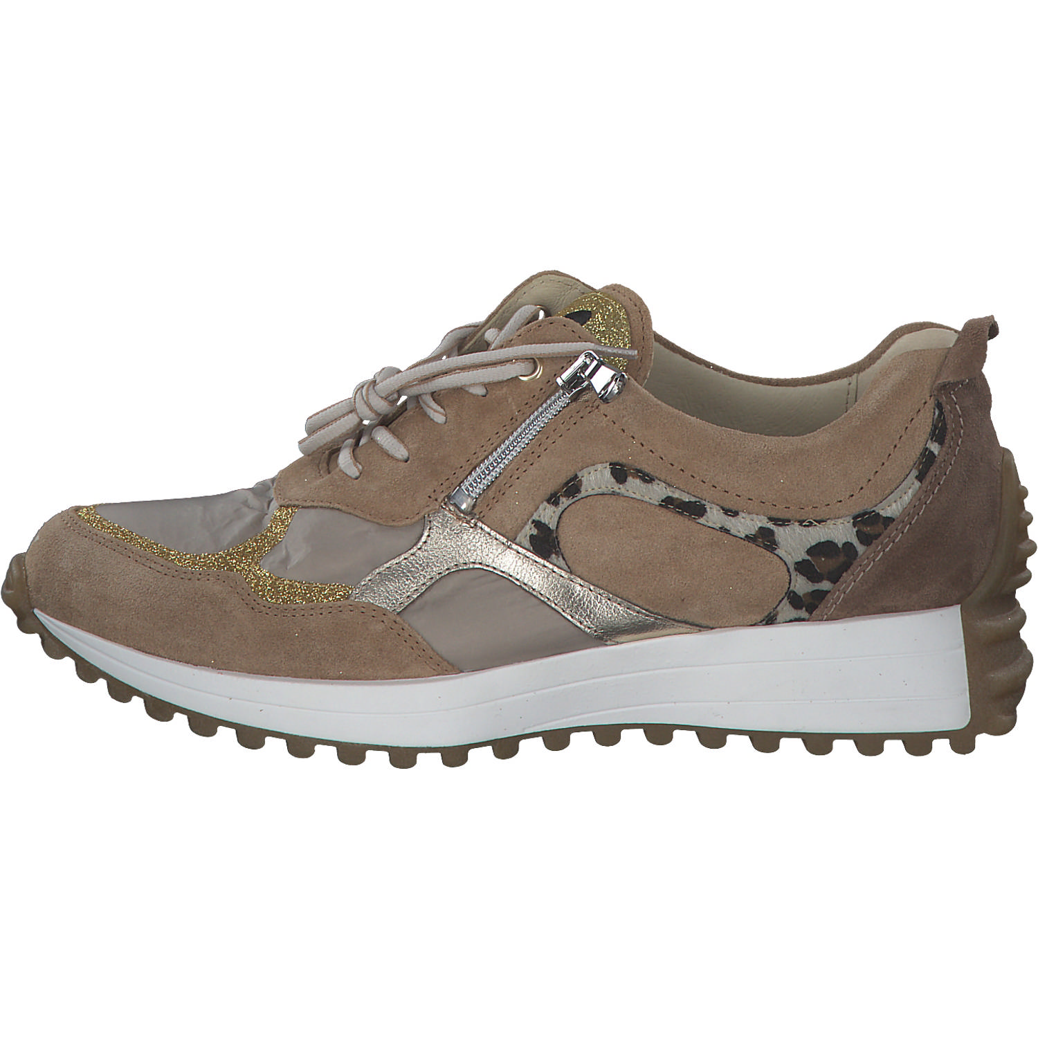 Waldläufer Pinky 797002, Sneakers Low, Damen, NOUGAT LIGHTG. TAUPE