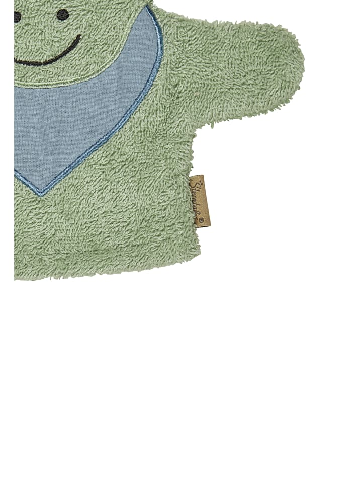 Sterntaler Waschhandschuh DINO Rexi in hellgrün günstig kaufen onesize