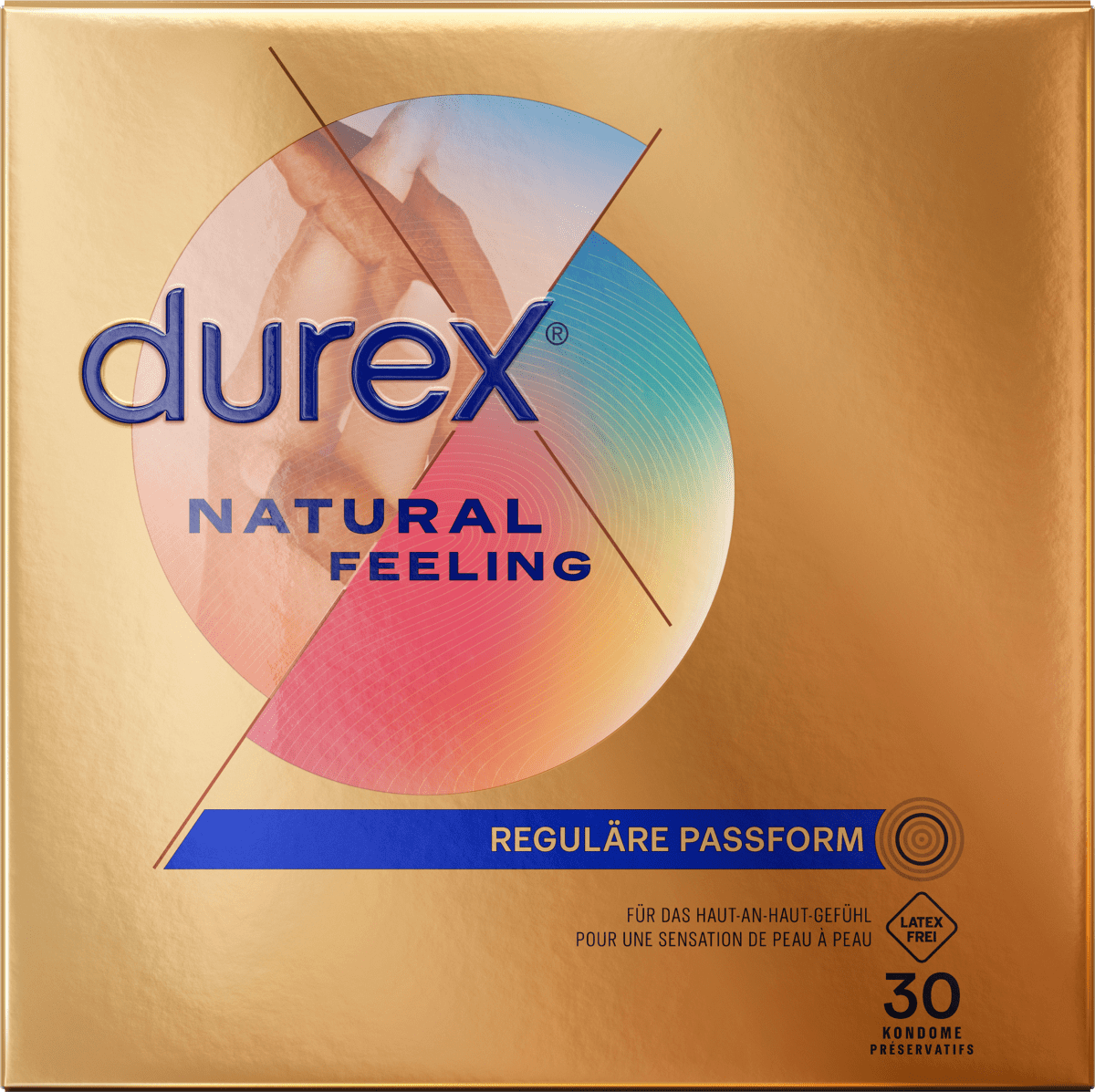 Kondome Natural Feeling, latexfrei, Breite 56mm, 30 St