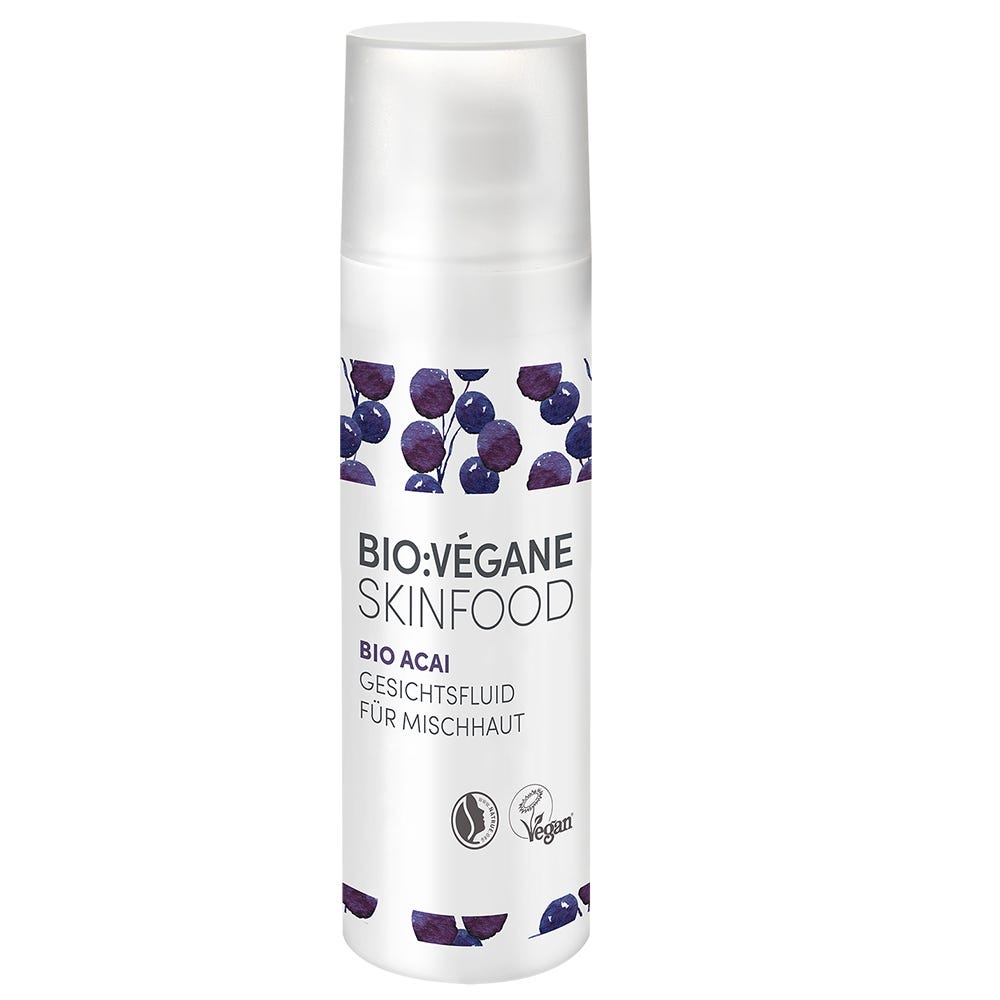 BIO:VÉGANE Bio Acai Gesichtsfluid 30 ml