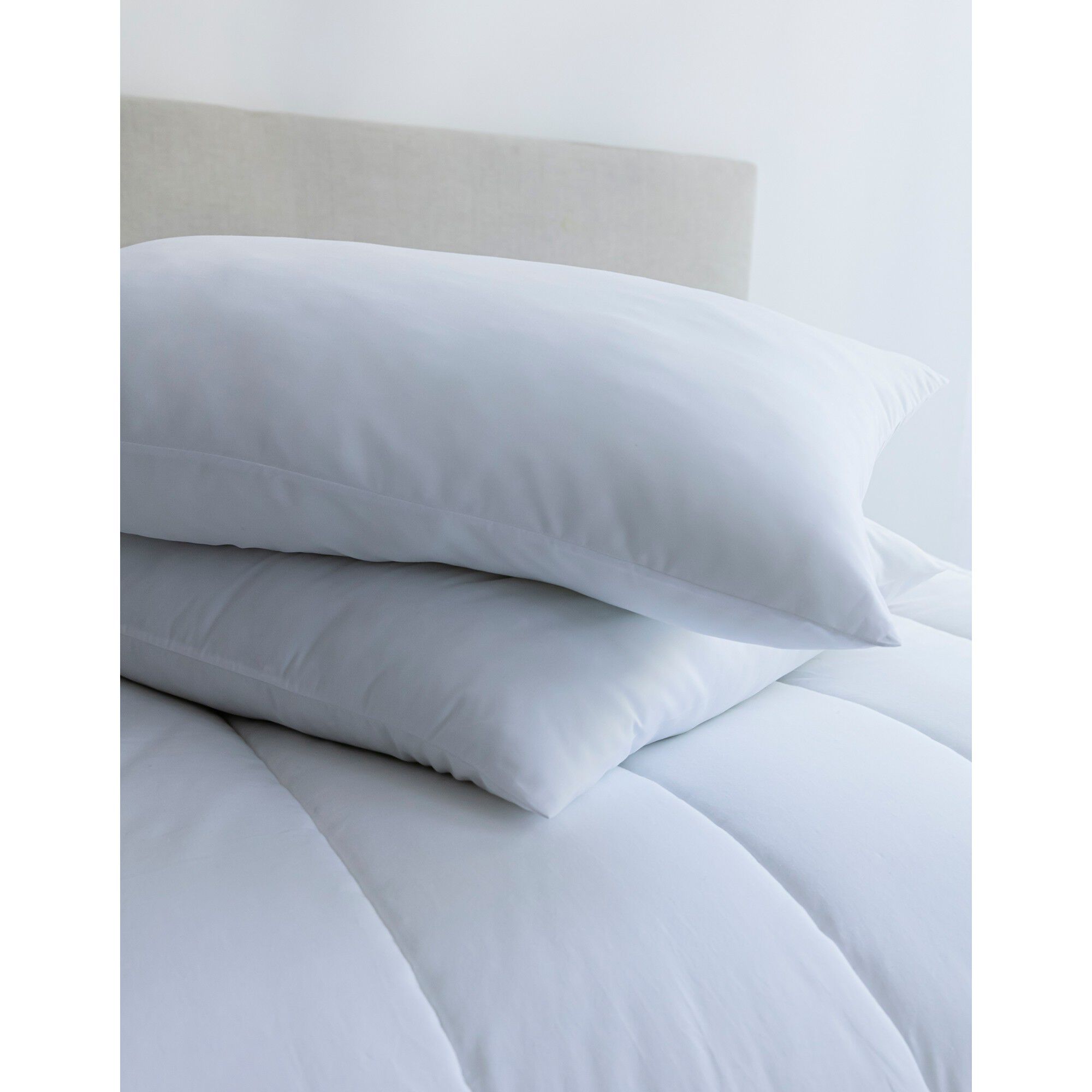 Oreiller microfibre confort moelleux