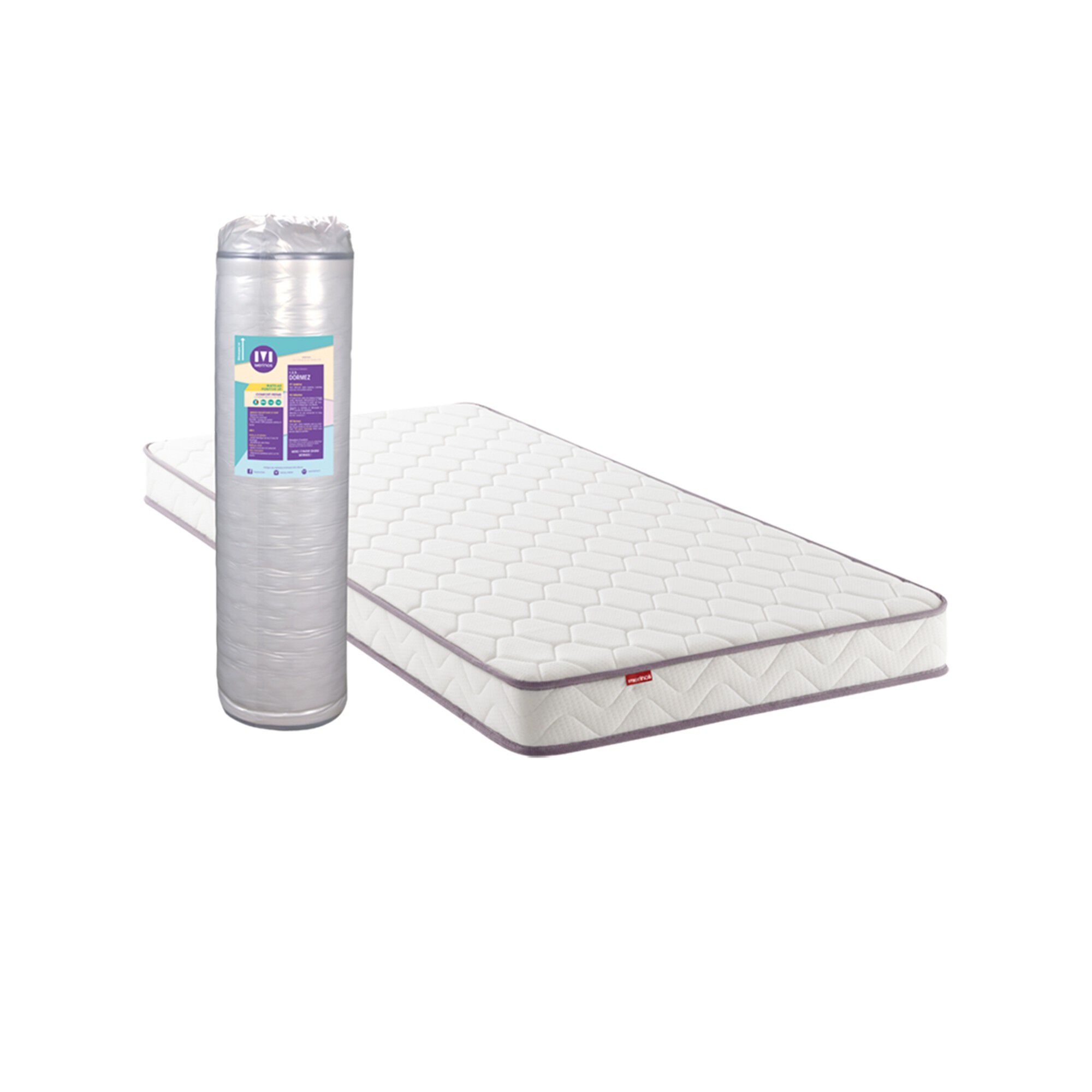 Matelas mousse Mérinos 14 cm confort ferme