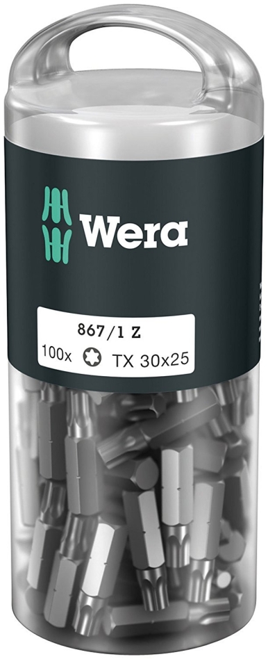 Wera 05072451001 867/1 Torx nastavki DIY 30x25, 100 kosov