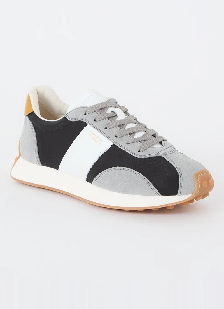 Tênis Tod's Sportivo Active com detalhes em camurça