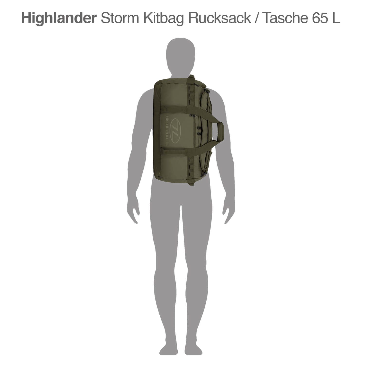 Storm Kitbag Rucksack / Tasche 65 Liter