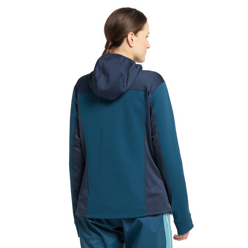 Haglöfs Vassi Mid Hood Fleecejacke Damen