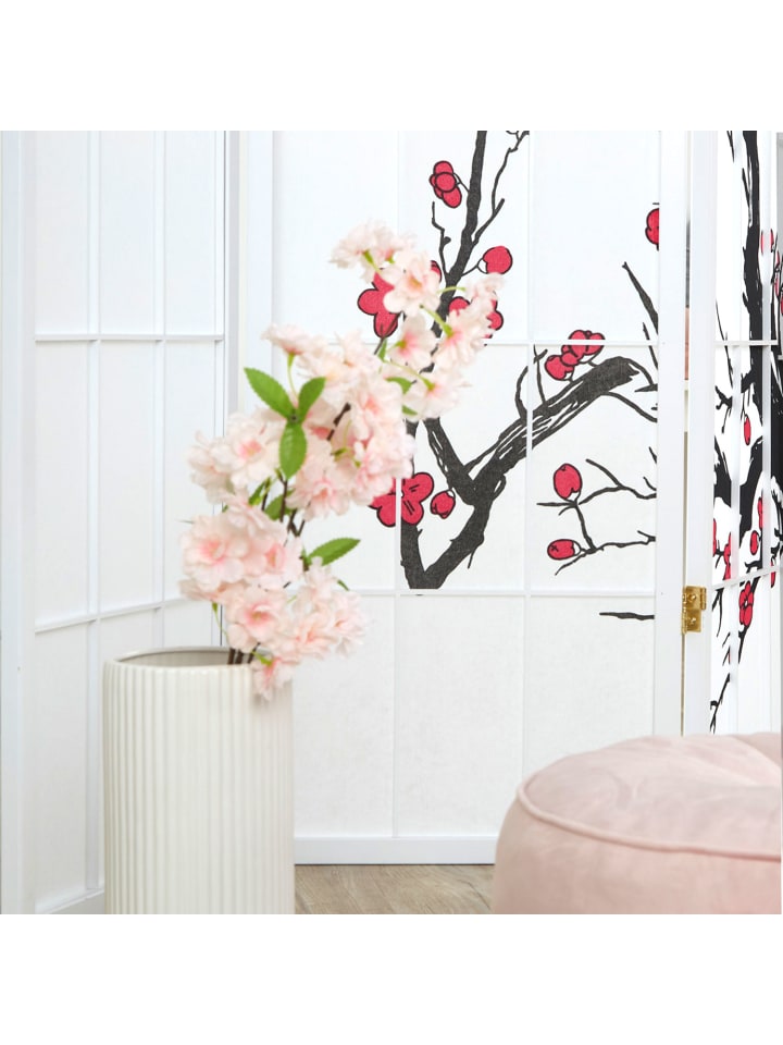 Homestyle4u 6-tlg. Paravent in Weiß 264x179 günstig kaufen onesize