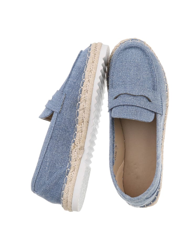 Ital-Design Halbschuh in Hellblau günstig kaufen