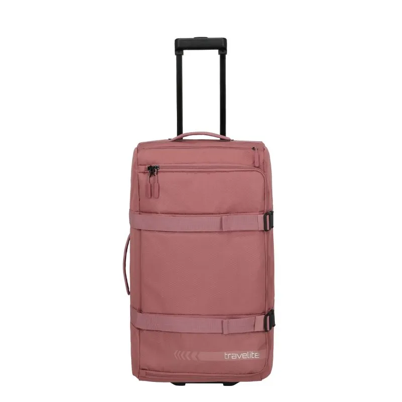 Travelite KICK OFF Rollenreisetasche L - Rosé