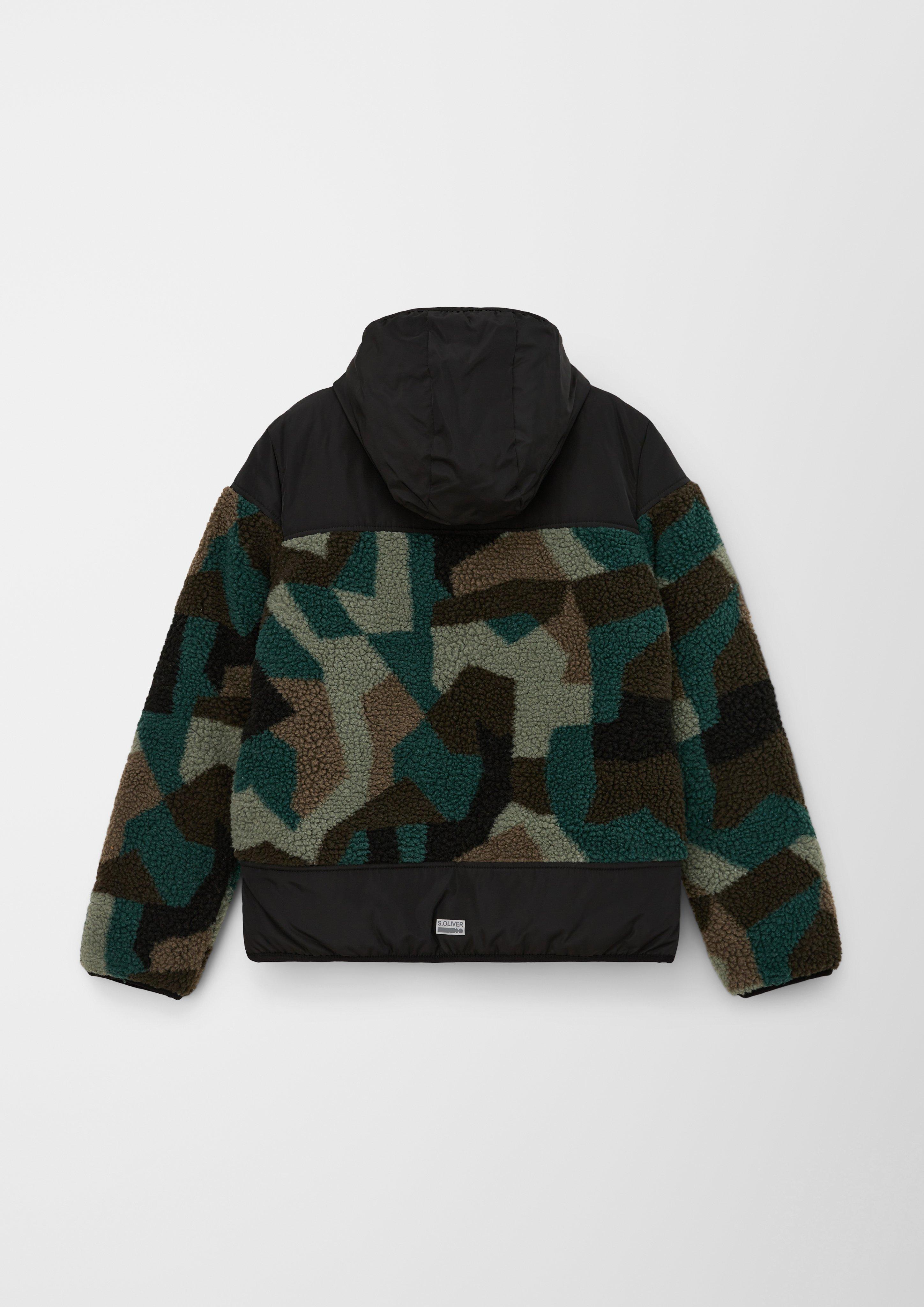 Fleecejacke mit Kapuze  2116548-9999