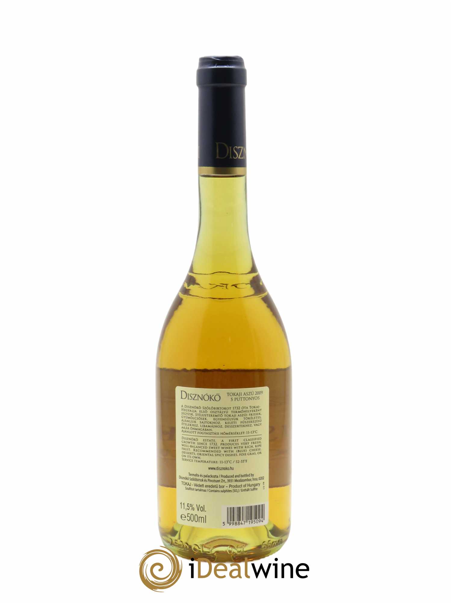 Tokaj Coffret 3 bouteilles 5 Puttonyos Vertical Collection n°2 Disznoko (Domaine)   - Lot de 1 Bouteille