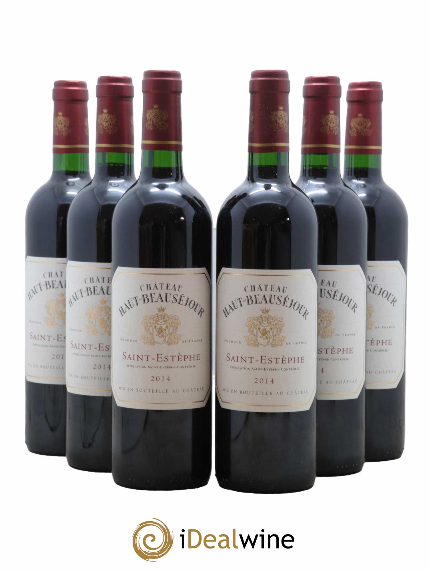 Château Haut Beauséjour Cru Bourgeois  2014 - Lot de 6 Bouteilles