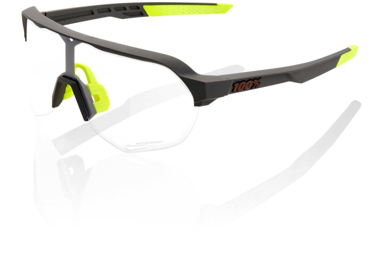 100 Percent S2 Photochromic Lens Soft Tact Cool Grey / Photochromic Lens