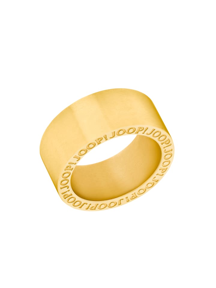 JOOP! Ring Edelstahl, IP Gold in Gold günstig kaufen