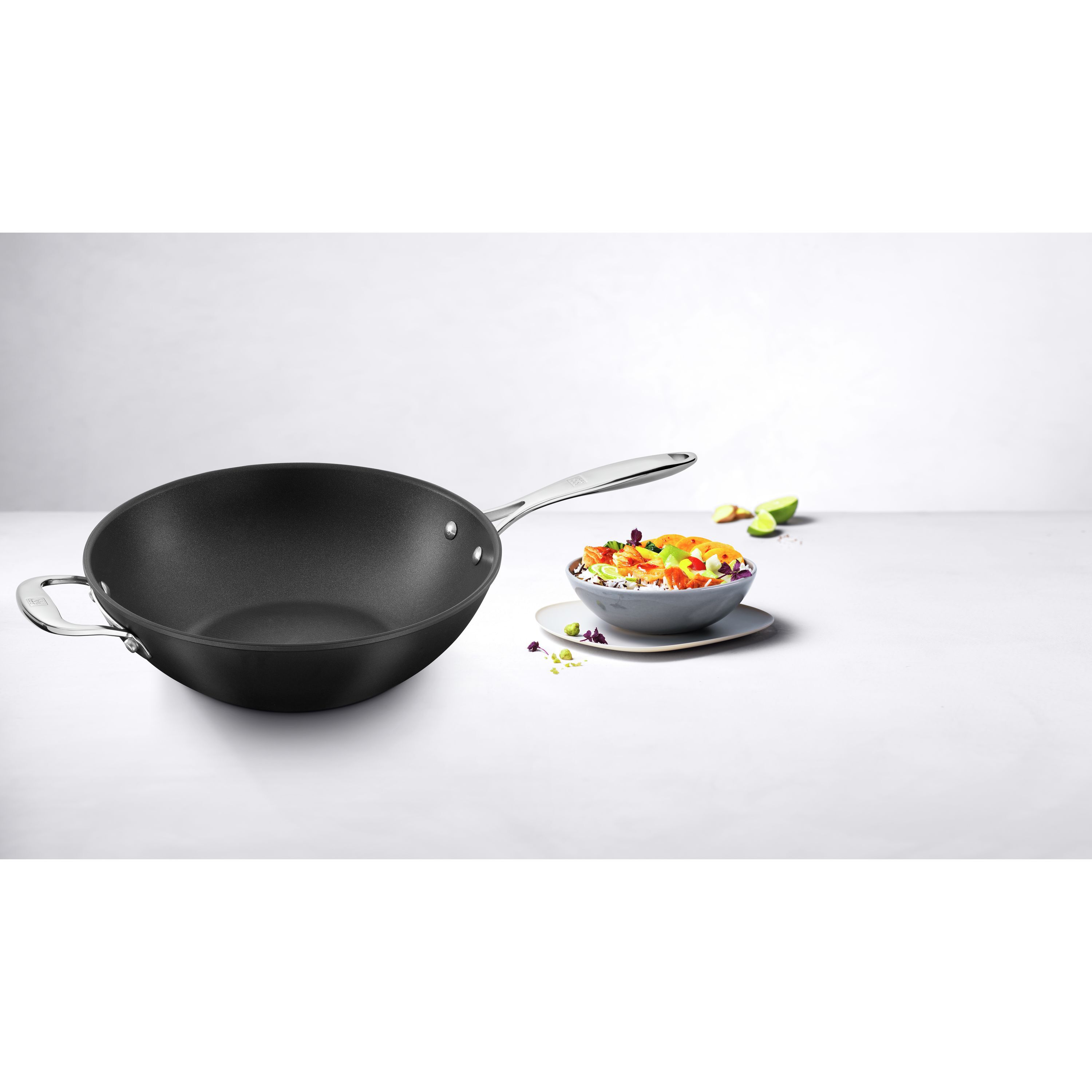 Wok 30 cm, Aluminium