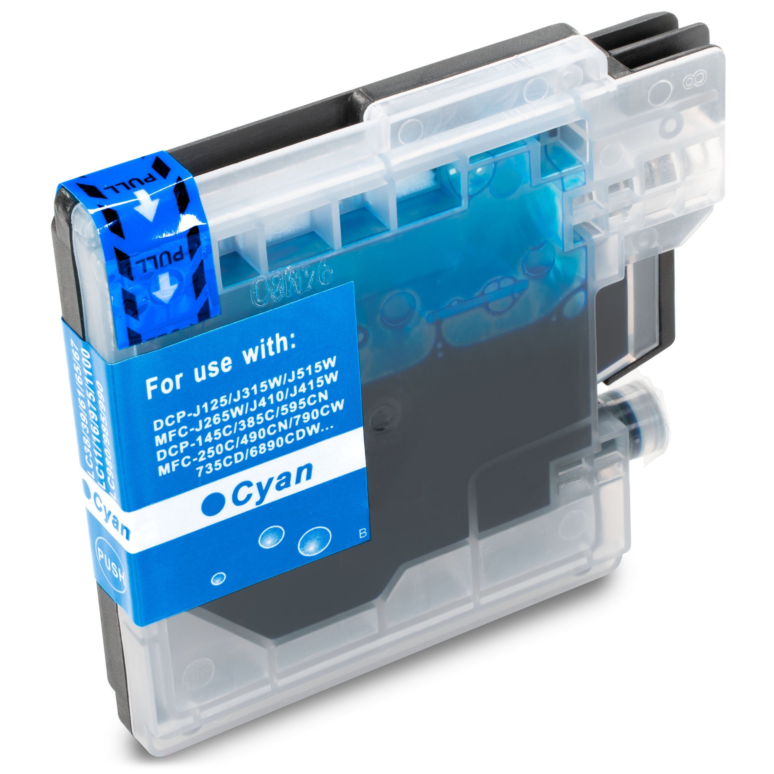 ESMOnline Inkrid Brother LC-980 / LC-985 / LC-1100 (Sonne / Erde / Saturn) Tintenpatrone