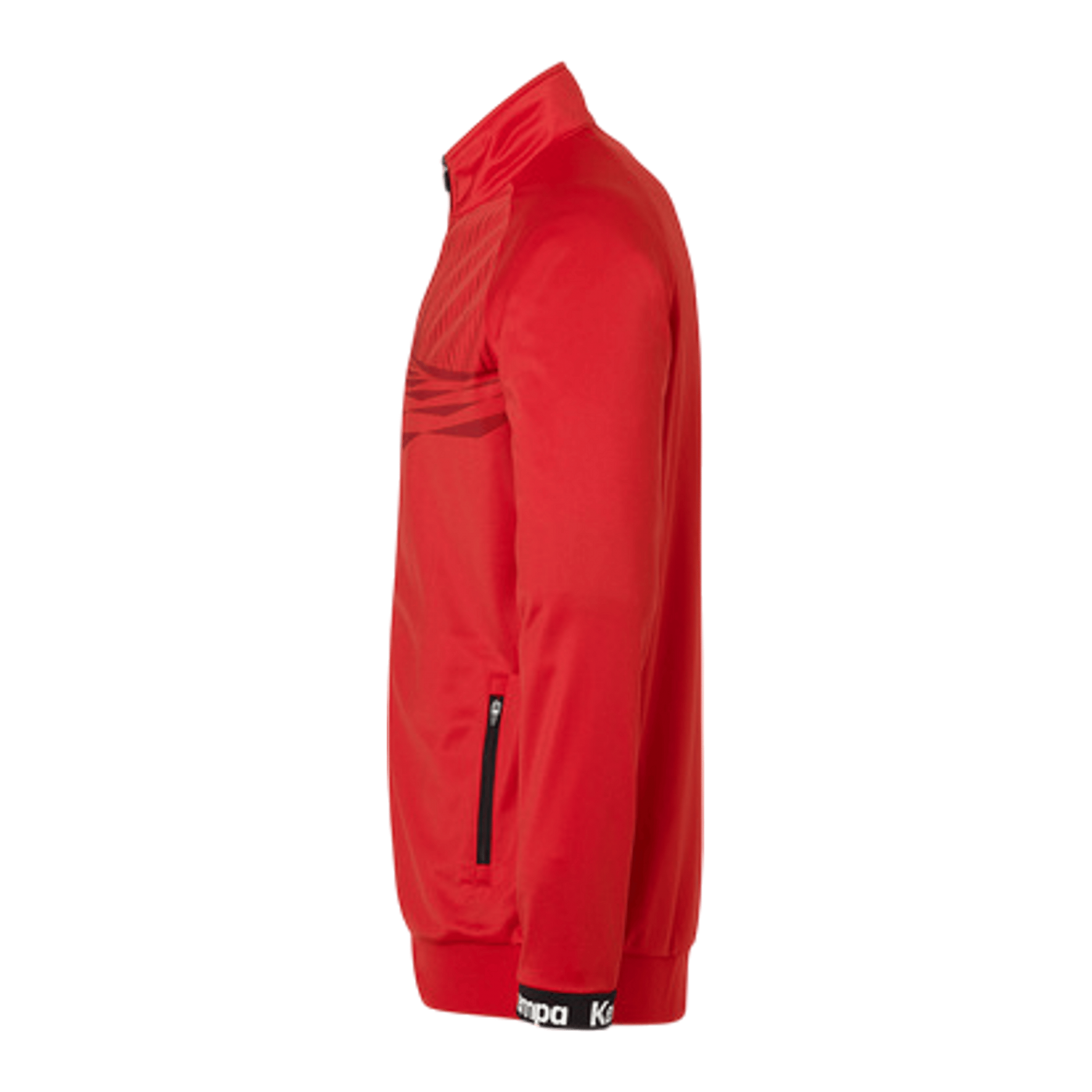 Kempa Wave 26 Poly Kids Trainingsjacke Rot F04