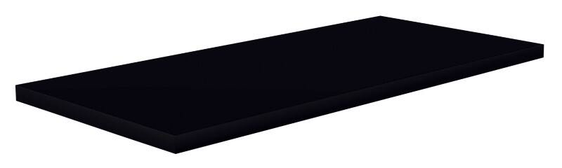 Realspace Regalboden Schwarz für Realspace Flügeltürenschränke 1.200 x 420 x 10 mm