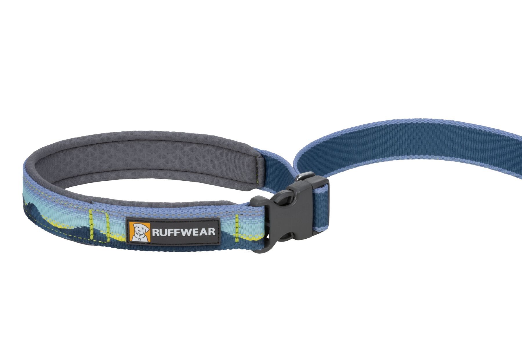 Ruffwear Hundeleinen Ruffwear Reflektierende Hundeleine Crag™ blau/ türkis/ gelb
