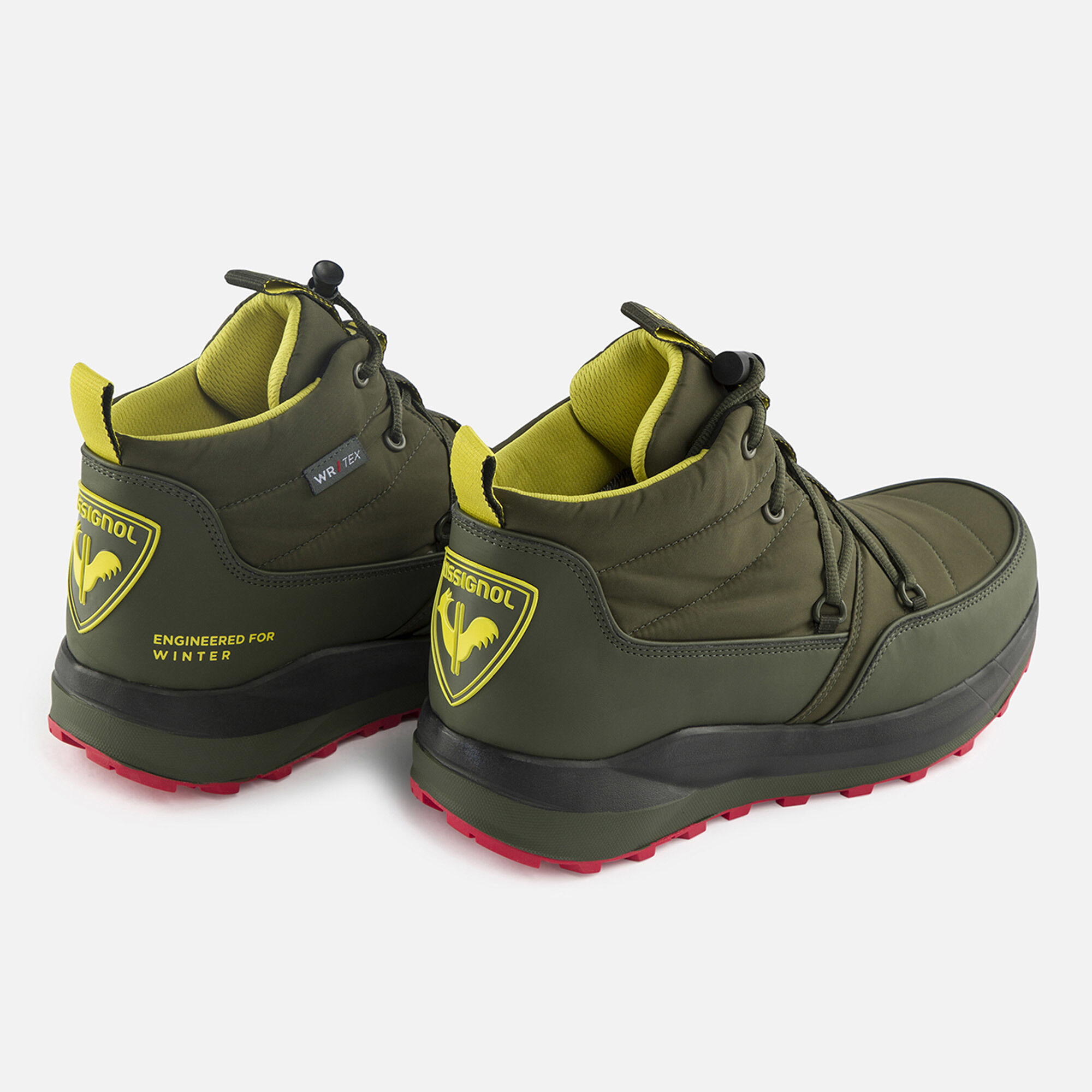Bottines Après-ski Unisex Resort imperméables Vert kaki