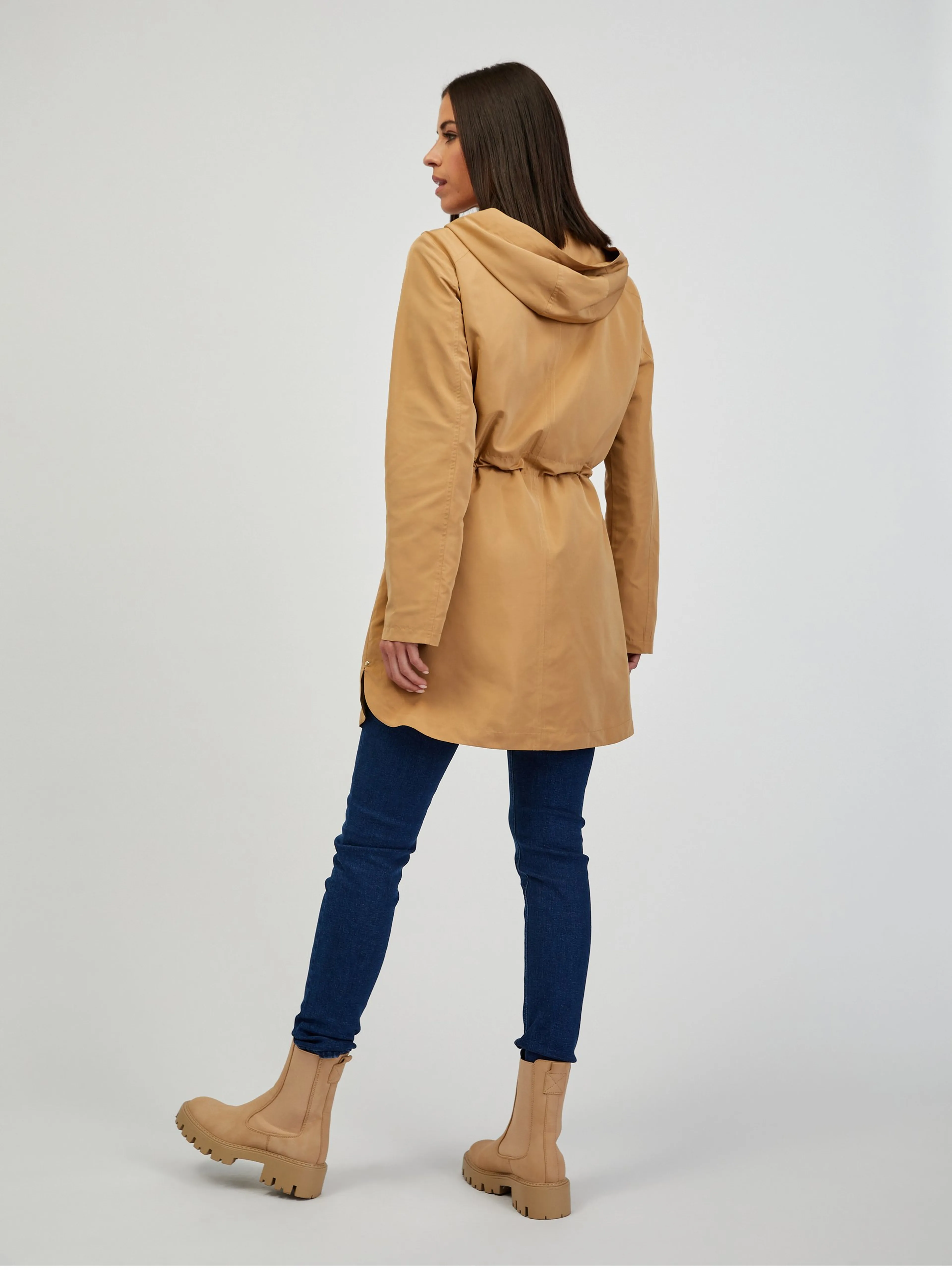 Hellbrauner Damenparka ORSAY