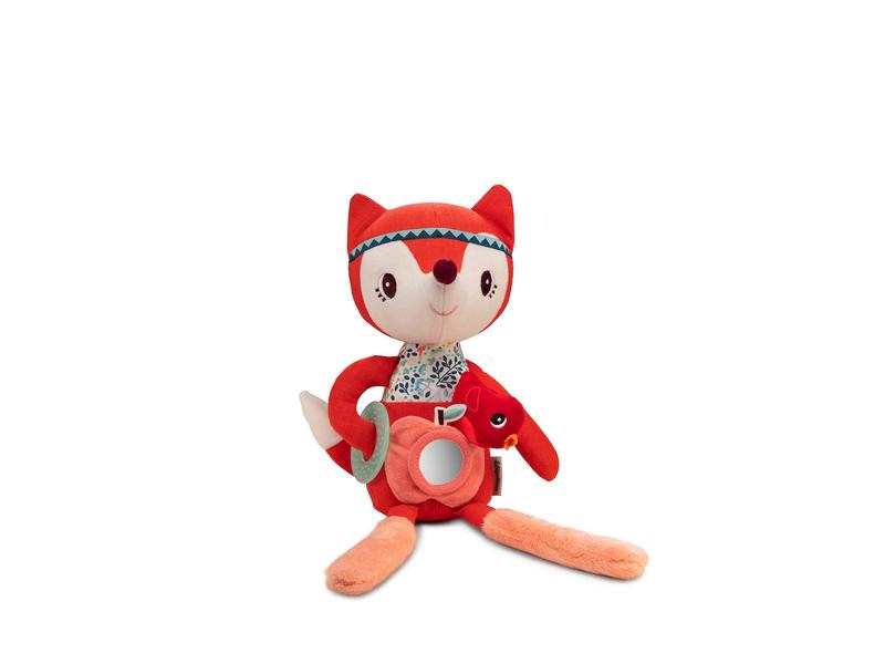 Peluche caline d'activités Alice