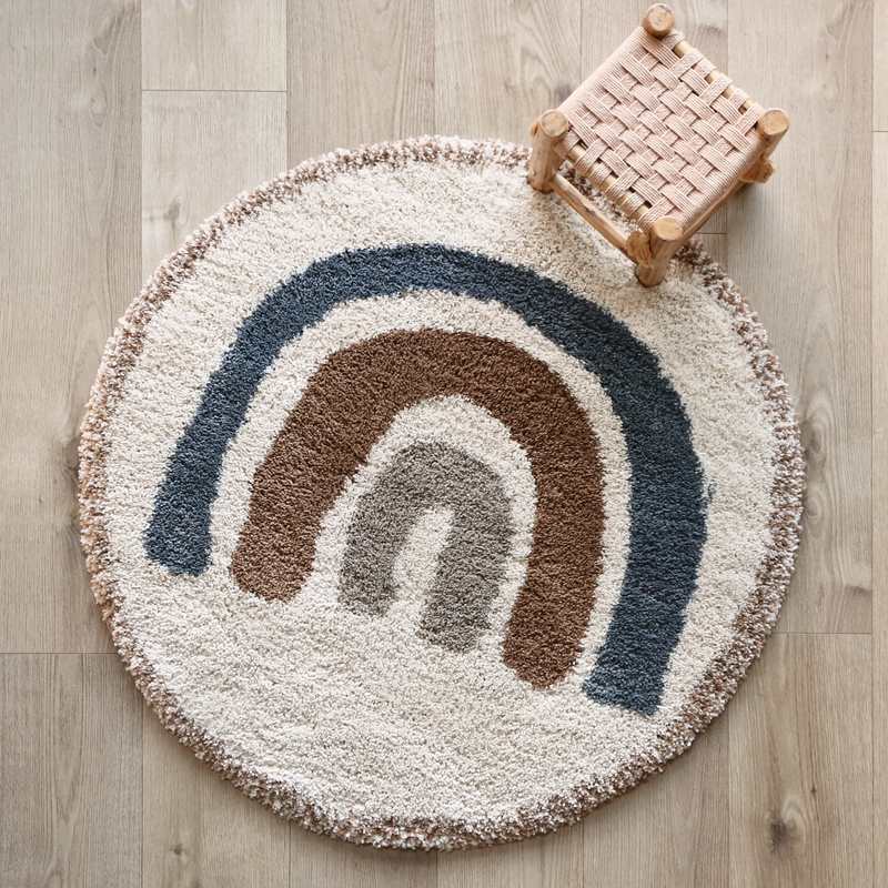 Tapis arc en ciel 120cm Bohemian Rainbow