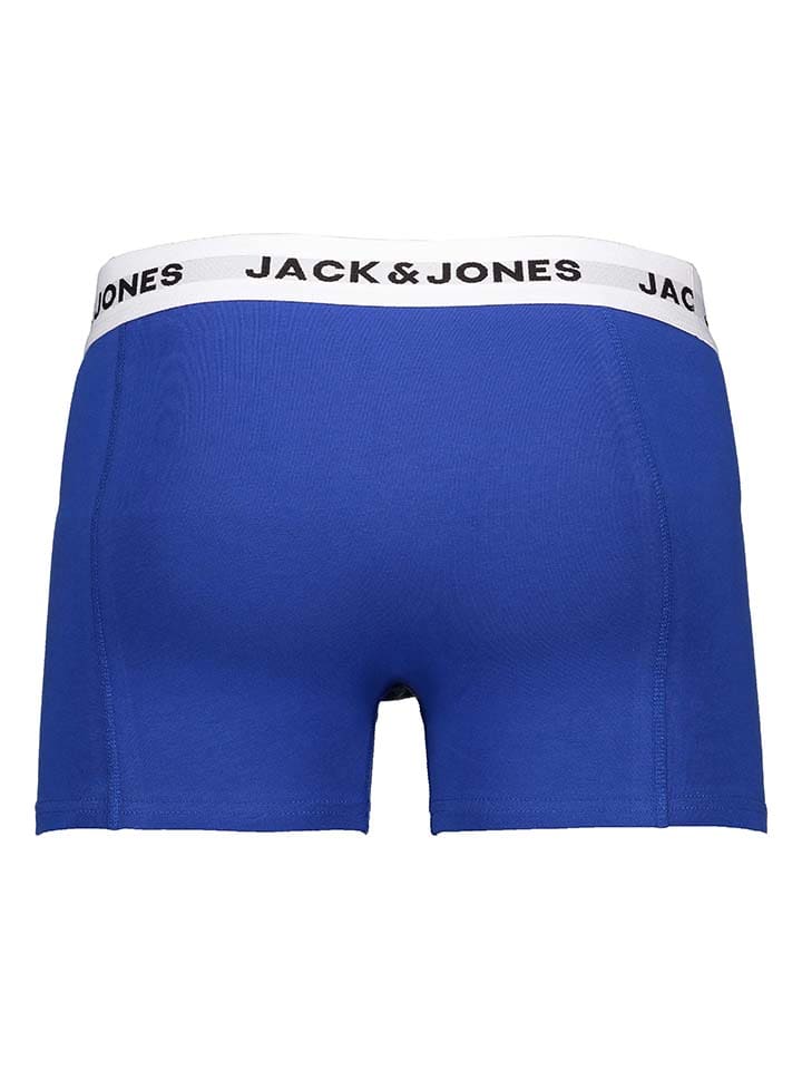 Jack & Jones 3er-Set: Boxershorts in Dunkelblau/ Blau/ Hellgrau günstig kaufen