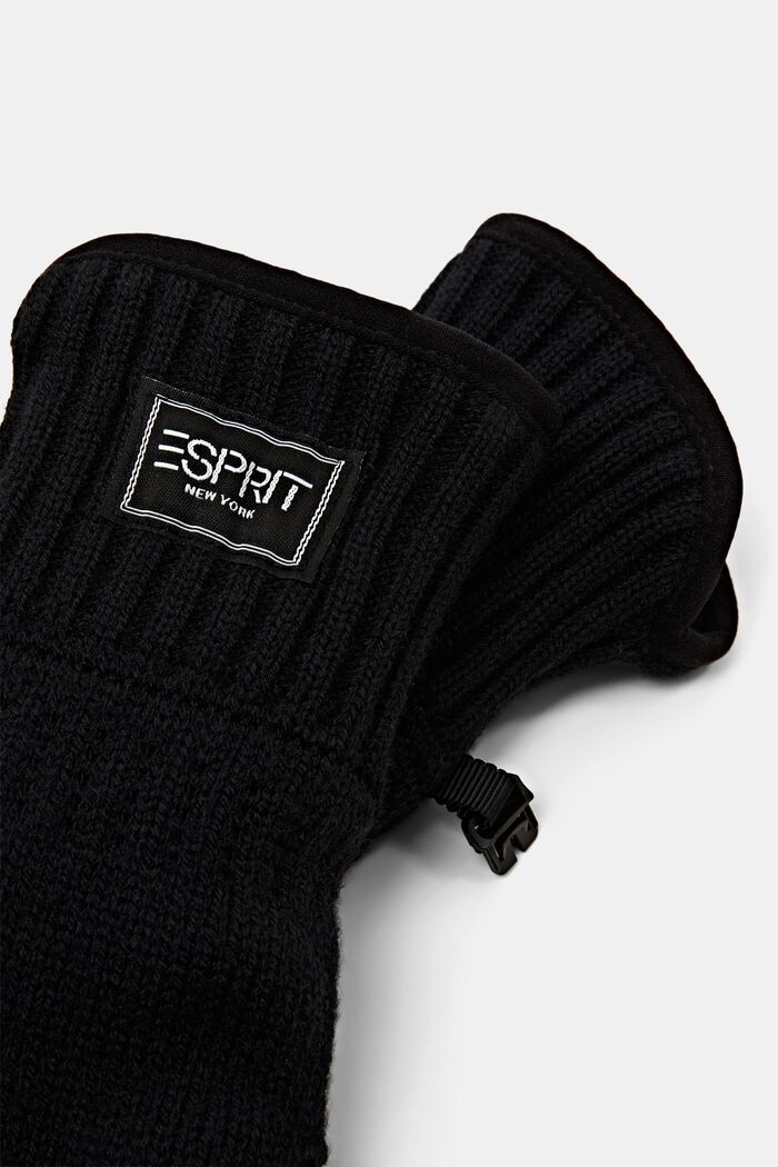 Strickhandschuhe mit Fleecefutter