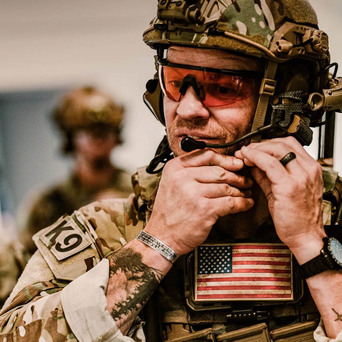 Saber Advanced Taktische Brille mit 3 Gläsern Gestell