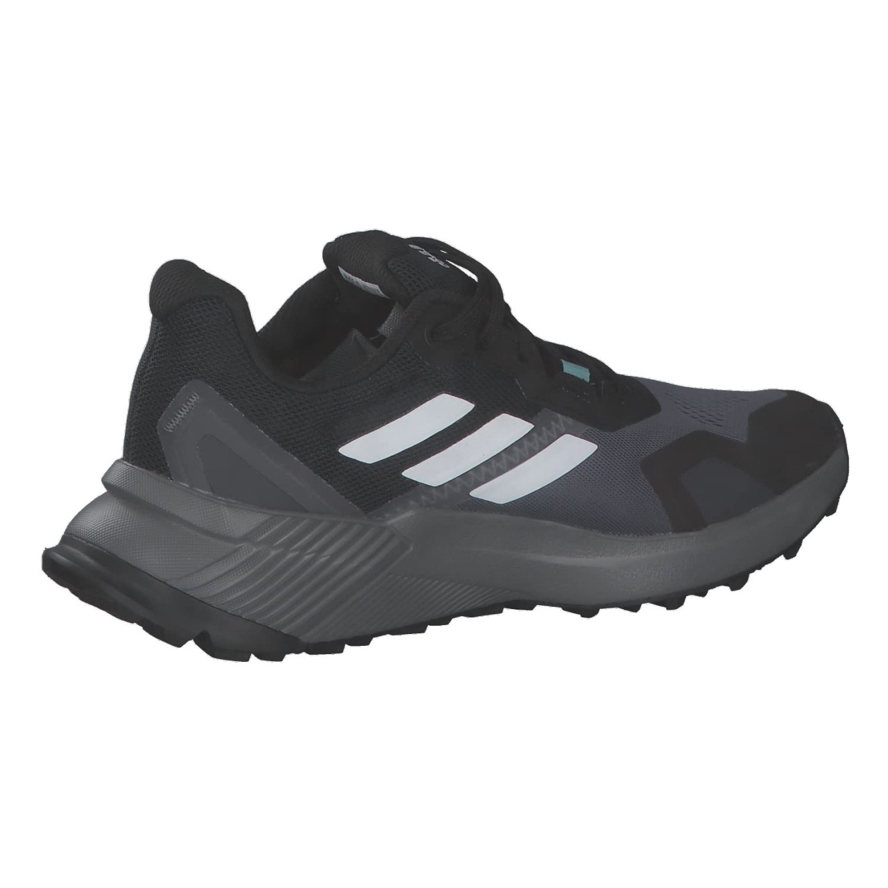 ADIDAS Freizeit Schnürer schwarz