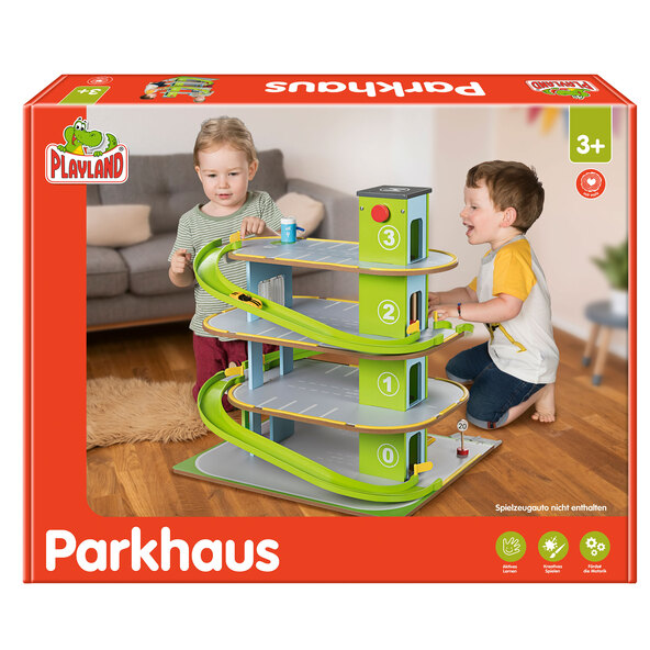 Holz-Parkhaus